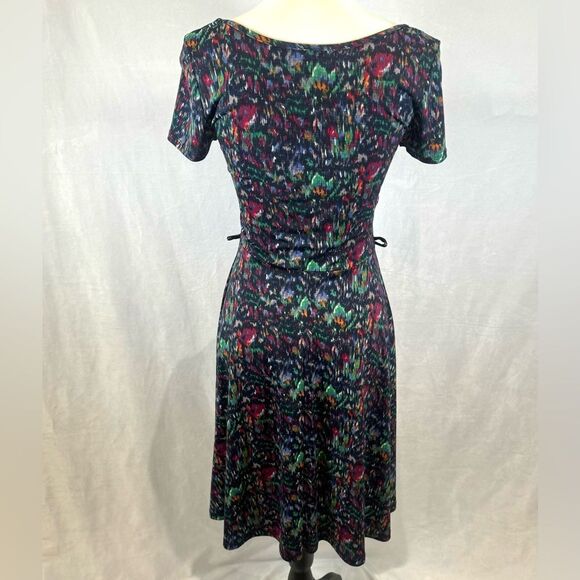 Ezra colorful abstract print dress size small - Picture 3 of 5